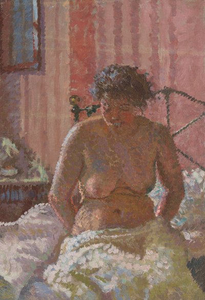Akt egy belső térben alkotó: Harold Gilman