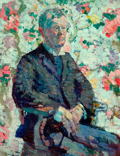 Egy férfi portréja, 1912-1914 (olaj, vászon) alkotó: Harold Gilman