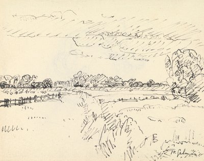 Romney Marsh alkotó: Harold Gilman