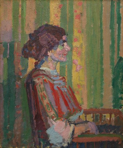 Stanislava de Karlowska (Robert Bevanné) alkotó: Harold Gilman