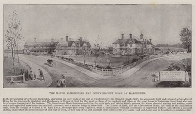 The Maple Almshouses and Convalescent Home in Harpenden alkotó: Harold Oakley