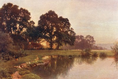 Wonersh közelében (színes litográfia) alkotó: Harold Sutton Palmer