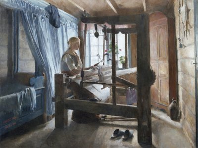 Szövőház alkotó: Harriet Backer
