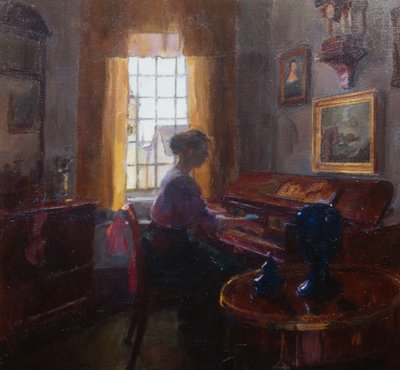 Levendula alkotó: Harriet Backer