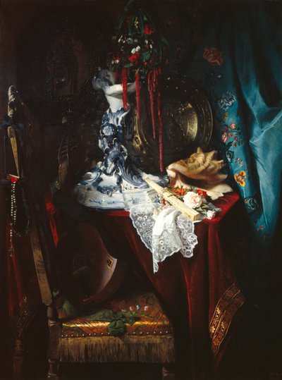 Csendélet alkotó: Harriet Backer
