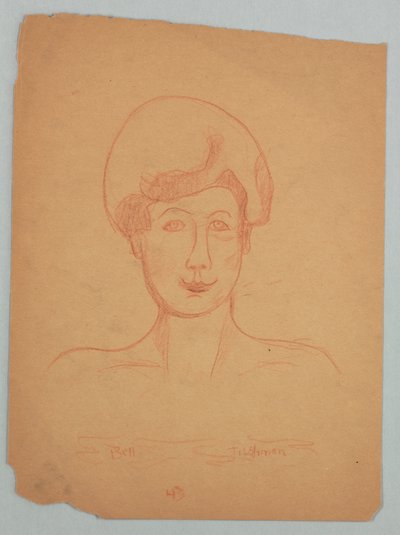 Tanulmány portréhoz, Bell Tilghman alkotó: Harriet Blackstone