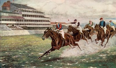 Isinglass nyeri a derbit (színes litho) alkotó: Harrington Bird