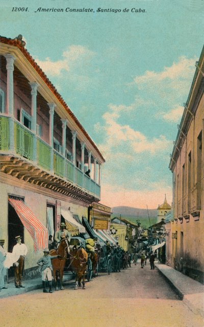 Amerikai konzulátus, Santiago de Cuba, 1911 alkotó: Harris Bros and Co