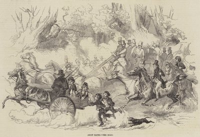 Ascot Races, az út alkotó: Harrison William Weir