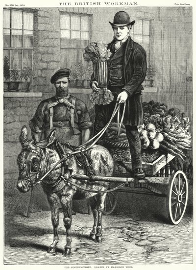 A Costermonger alkotó: Harrison William Weir