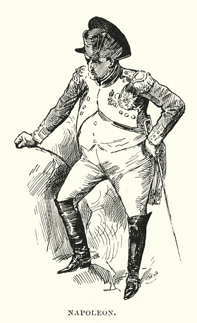 Napóleon (litográfia) alkotó: Harry (after) Furniss