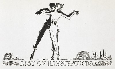 Egy férfi és egy nő táncol. alkotó: Harry Clarke