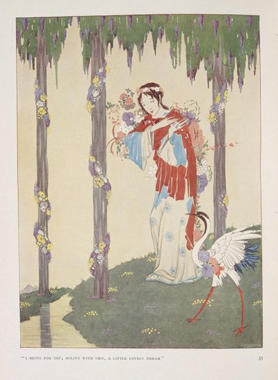 Bölcső-dal. "Hozok neked, harmattól csillogva,   egy kis szép álom" alkotó: Harry Clarke