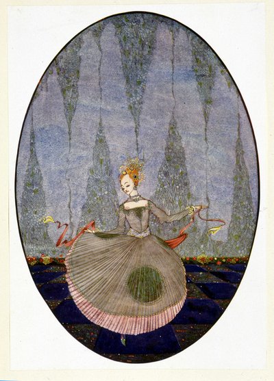 Tánc a padlón, ahogy még senki sem táncolt – Andersen „A kis hableány” című művében alkotó: Harry Clarke