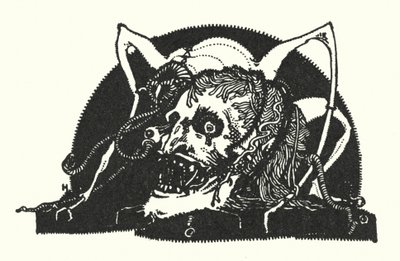 Edgar Allan Poe: Tervezési motívum (litográfia) alkotó: Harry Clarke