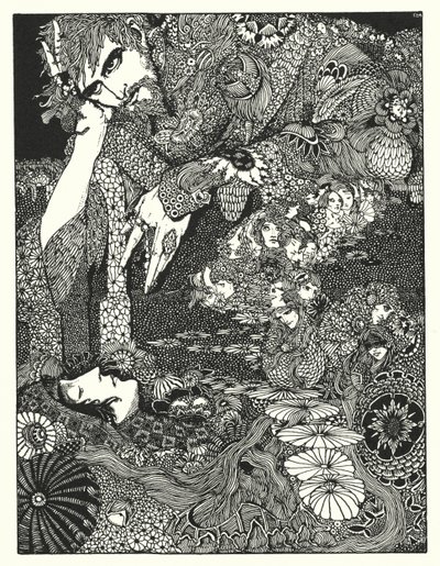 Edgar Allan Poe: Morella (litográfia) alkotó: Harry Clarke