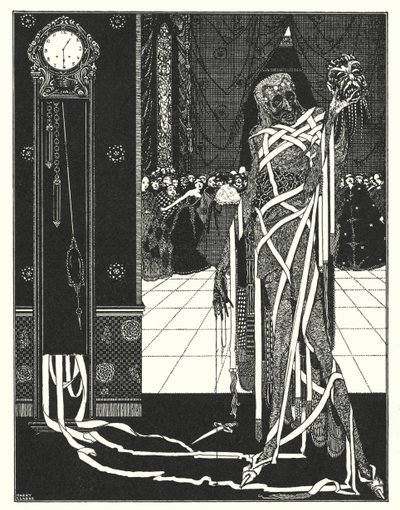 Edgar Allan Poe: A gödör és az inga (litográfia) alkotó: Harry Clarke