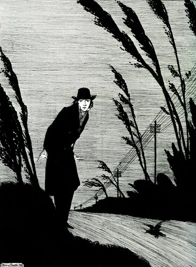 Mindenek közepette hideg fehér arc volt alkotó: Harry Clarke