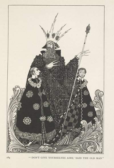 Az Elf Hill. – Ne légyszíves – mondta az öreg. alkotó: Harry Clarke