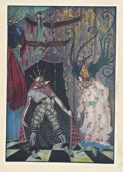 Az Útitárs. Hadd vágják le a fejét. alkotó: Harry Clarke