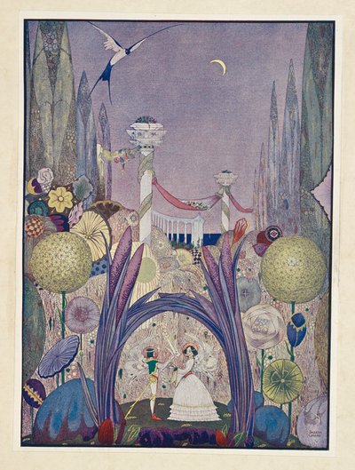 Hüvelykujj Ő legyen minden virág királynője. alkotó: Harry Clarke