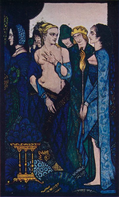 Elneveztük Lucrezia Crivellit és Titians Ladyt, 1910 alkotó: Harry Clarke