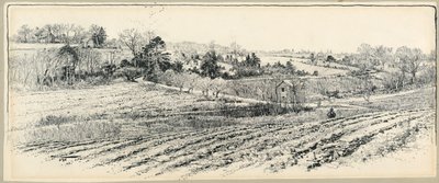 A csatatér a Beaver Dam Creek-nél alkotó: Harry Fenn