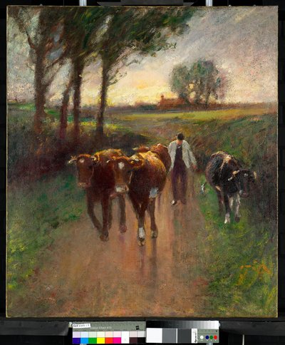 A tehenek legeltetése alkotó: Harry Fidler