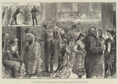 Művészet a városban, Conversazione a Mansion House-ban alkotó: Harry Furniss