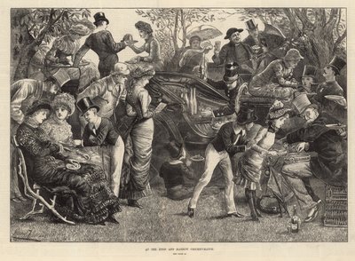 Az Eton és Harrow krikettmérkőzésen alkotó: Harry Furniss