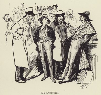 Bár nyugágyak alkotó: Harry Furniss