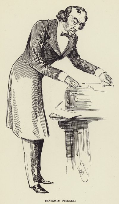 Benjamin Disraeli alkotó: Harry Furniss