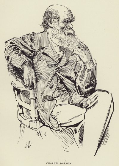 Charles Darwin alkotó: Harry Furniss