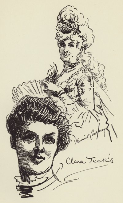 Harriet Coveney és Clara Jecks alkotó: Harry Furniss