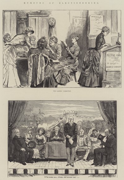 A választás humora alkotó: Harry Furniss