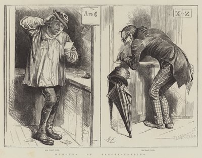 A választás humora alkotó: Harry Furniss