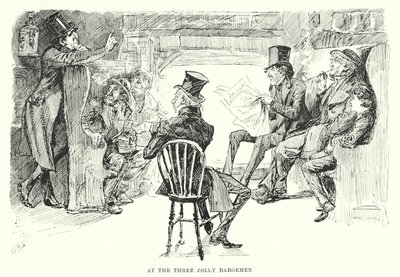 Illusztráció a nagy várakozásokhoz, Charles Dickens (litho) alkotó: Harry Furniss