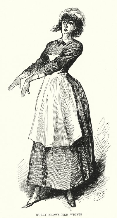 Illusztráció a nagy várakozásokhoz, Charles Dickens (litho) alkotó: Harry Furniss