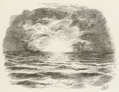 Illusztráció Sylvie és Bruno számára, Lewis Carroll alkotó: Harry Furniss