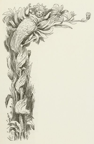 Illusztráció Sylvie és Bruno számára, Lewis Carroll alkotó: Harry Furniss