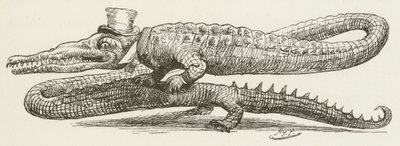 Illusztráció Sylvie és Bruno számára, Lewis Carroll alkotó: Harry Furniss