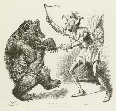 Illusztráció Sylvie és Bruno számára, Lewis Carroll alkotó: Harry Furniss
