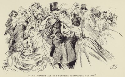 Egy pillanat alatt az összes szépség körülvette Claude-ot alkotó: Harry Furniss