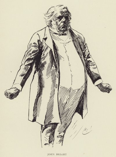 John Bright alkotó: Harry Furniss