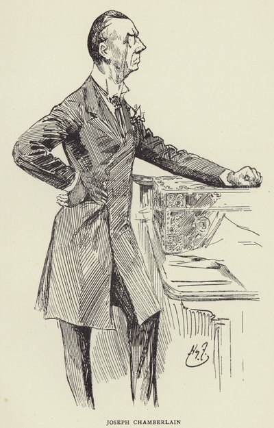 Joseph Chamberlain alkotó: Harry Furniss