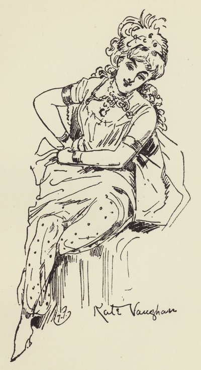 Kate Vaughan alkotó: Harry Furniss