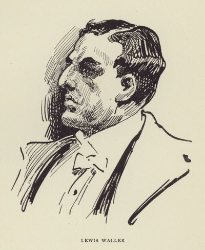 Lewis Waller alkotó: Harry Furniss
