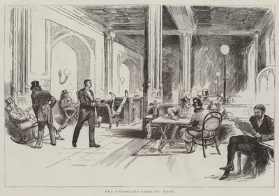 Élet a parlamentben, idegenek a házban alkotó: Harry Furniss