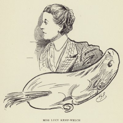 Lucy Kemp-Welch kisasszony alkotó: Harry Furniss