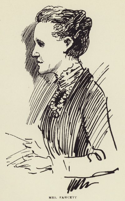 Fawcett asszony alkotó: Harry Furniss